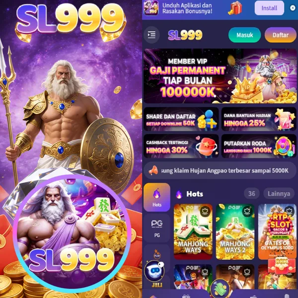 SL999 Login Resmi APK 2026
